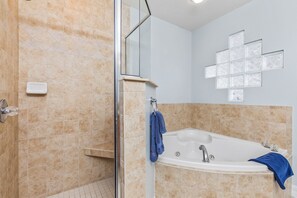 Hair dryer, towels