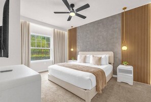 3 chambres, fer et planche à repasser, Wi-Fi, draps fournis