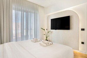 1 habitación, tabla de planchar con plancha, wifi y ropa de cama 
