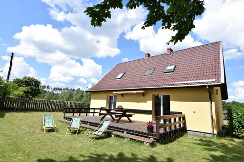 Grande maison au bord du lac, Cachoubie.