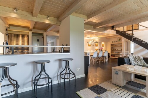 Reetgedecktes Ferienhaus in Westerhever mit Sauna