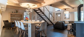 Reetgedecktes Ferienhaus in Westerhever mit Sauna