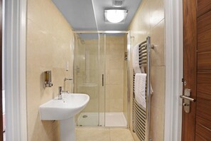 Hair dryer, towels