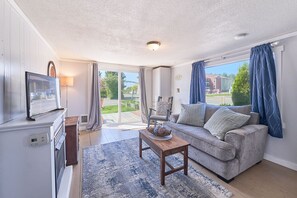 TV connectée, cheminée