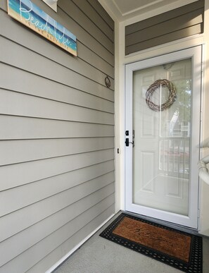 Exterior detail - The Landing at Little Oak ~ summer coastal getaway (Folly Beach)