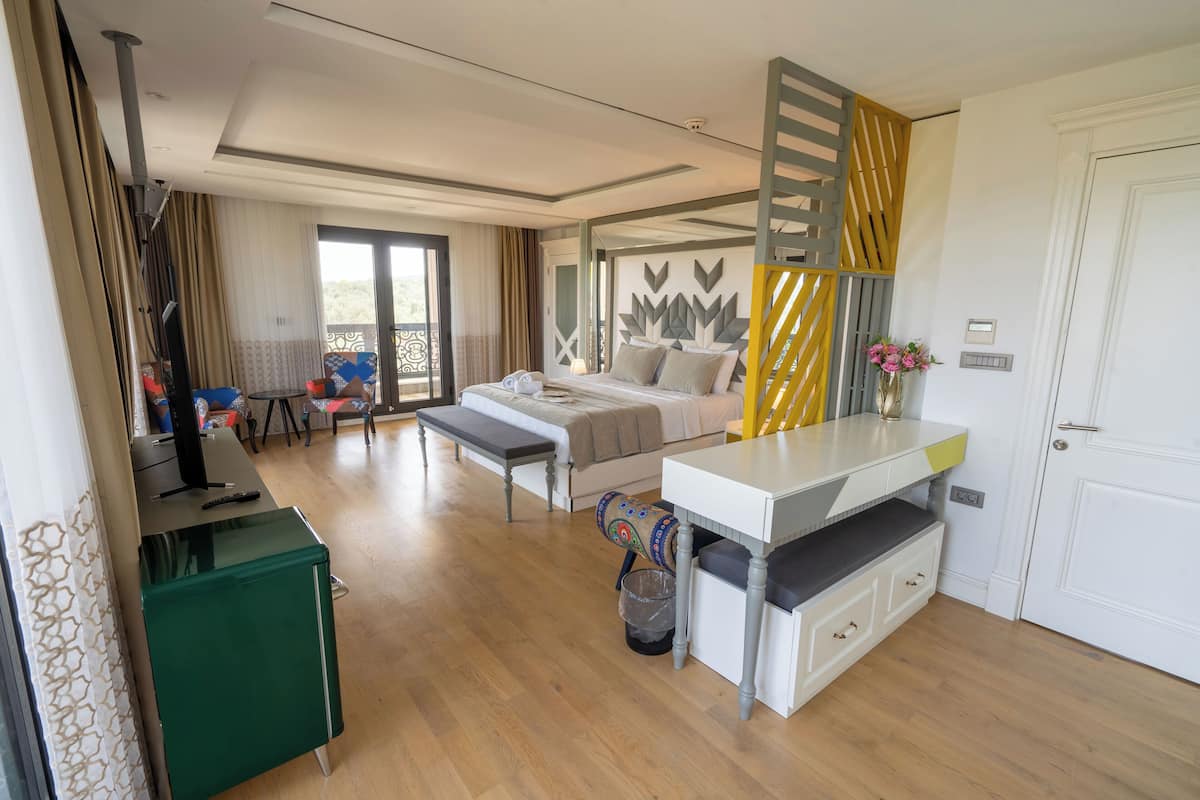 Quarto casal ou duplo luxo | 2 quartos, cofres nos quartos, cortinas blackout, quartos à prova de som