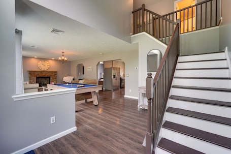 House (4 Bedrooms) | Interior. 1 Mi to Lakes: Family Pocono Home w/ Fire Pits!