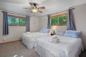 2 Schlafzimmer, kostenloses WLAN, Bettwäsche