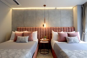 Chambre Deluxe, vue montagne | 1 chambre, literie de qualité supérieure, couette en duvet d'oie