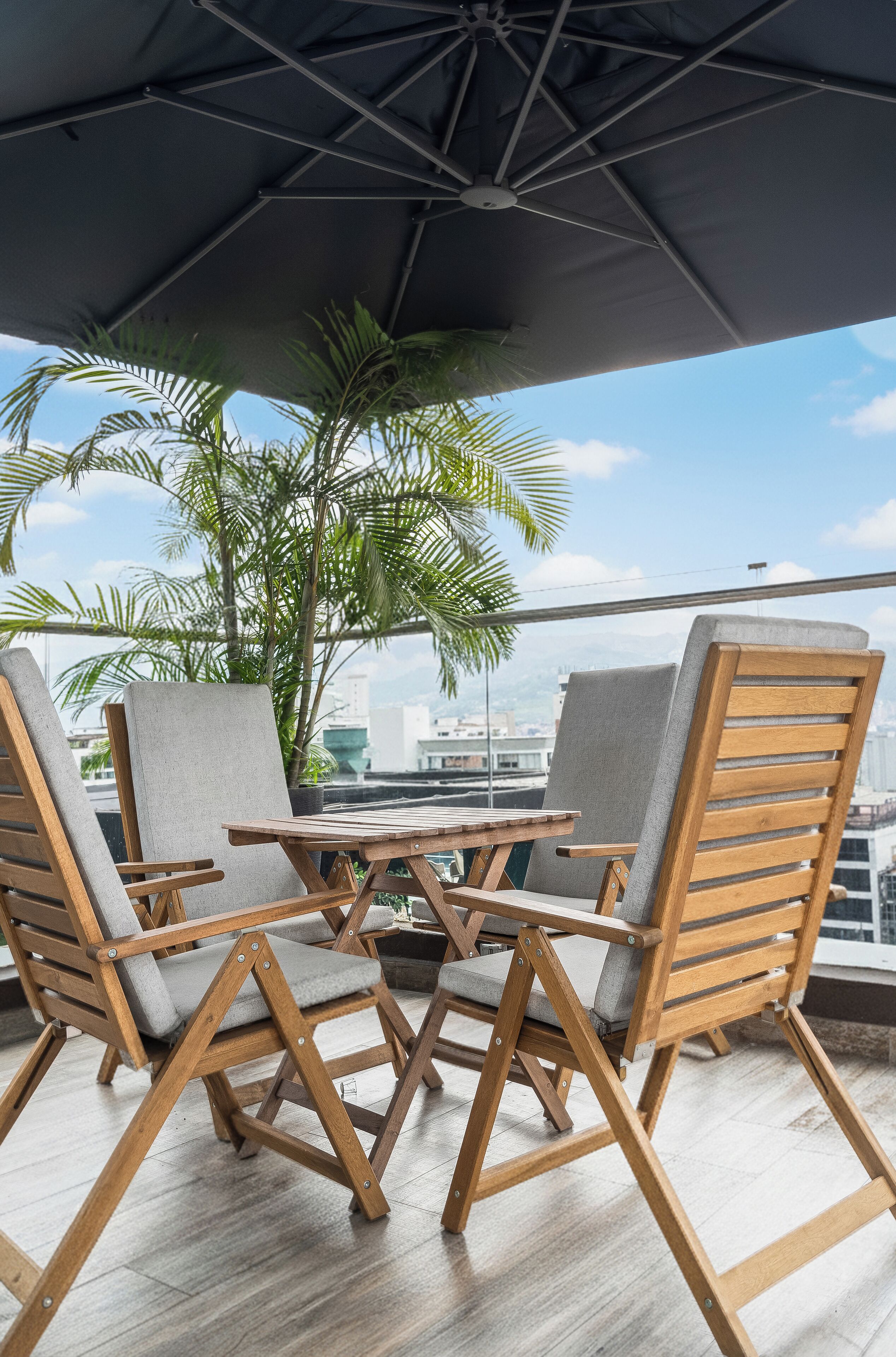 Terraza en la azotea