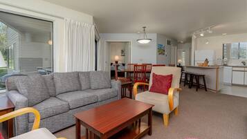 TV, fireplace, DVD player