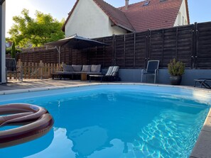 Alberca al aire libre 