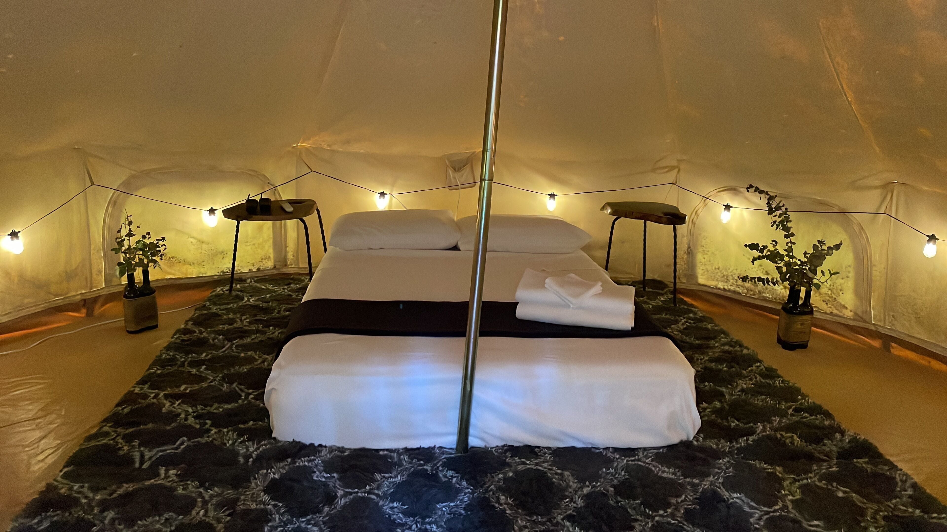 Luxury Tent, Garden View, Poolside | 1 bedroom, free WiFi, bed sheets