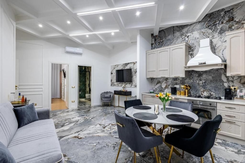 Luxury-Apartment, Nichtraucher, Kochnische | Wohnbereich