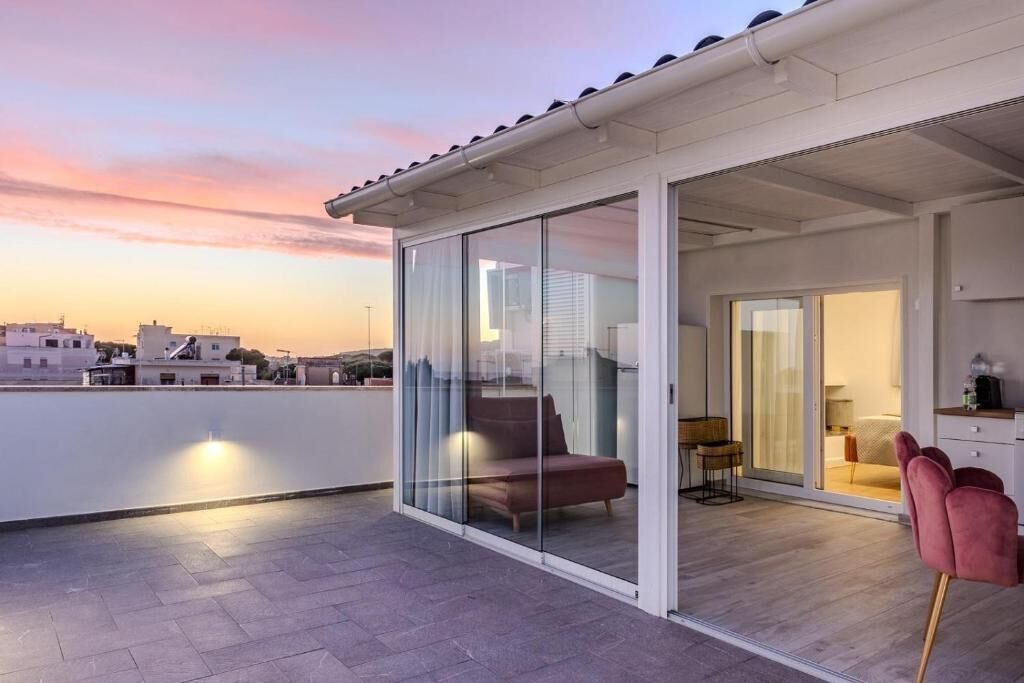 Panoramic-Penthouse, Meerblick | Terrasse/Patio