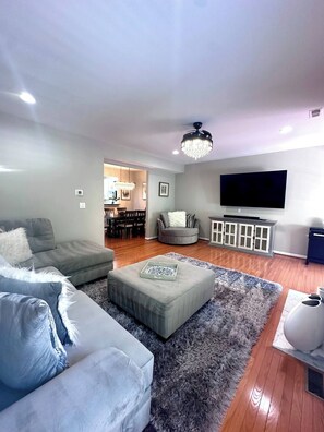 Smart TV, fireplace, computer monitors - Contemporary Town-home with free parking at premises! (Sterling)