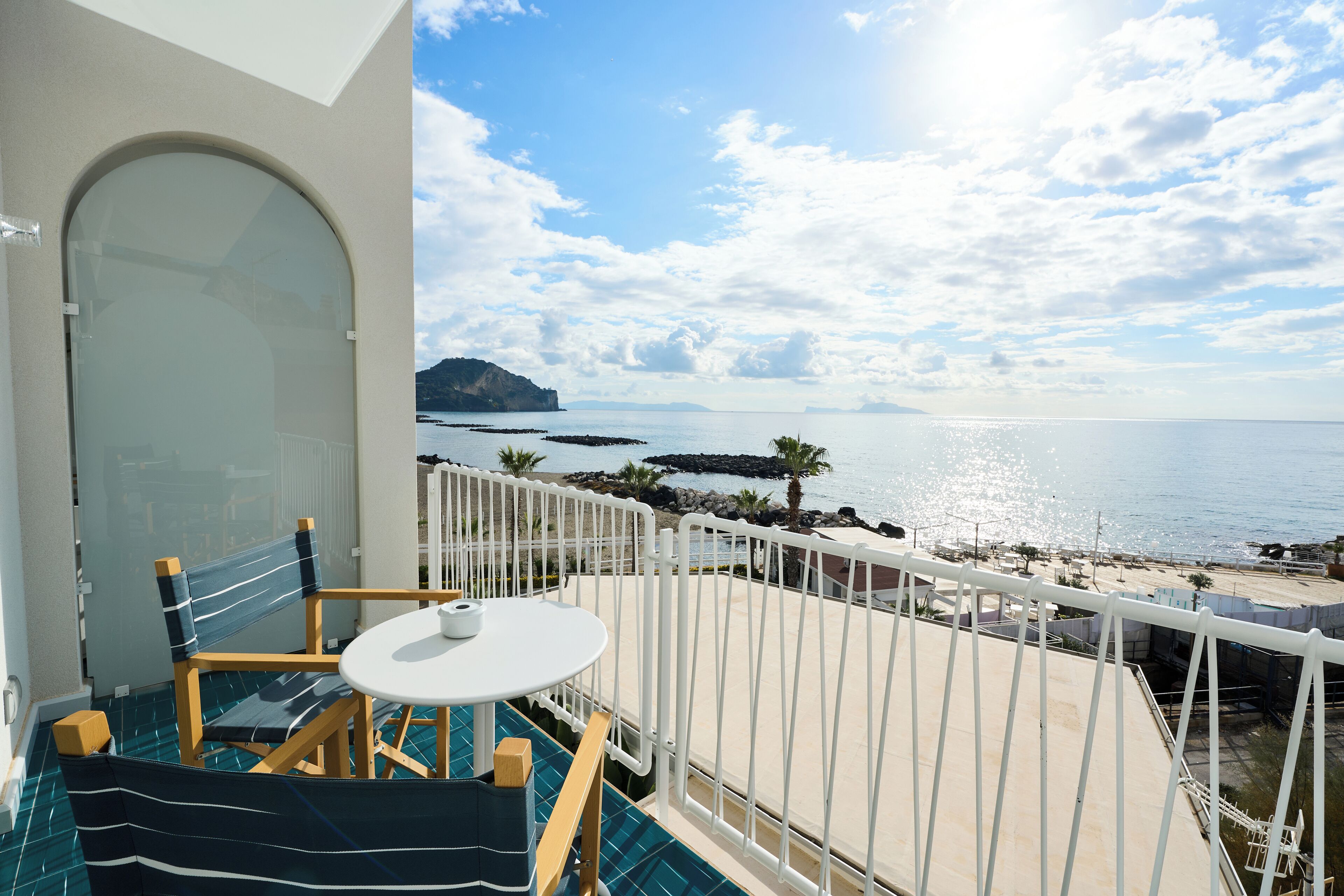 Chambre Supérieure, vue mer | Terrasse/Patio