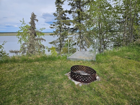 Property grounds. Little Cabin in Kenai, Alaska.