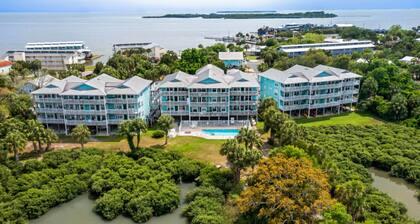 Nature`s Landing condo with bay view