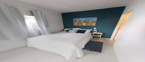 1 室のベッドルーム、ベッドシーツ