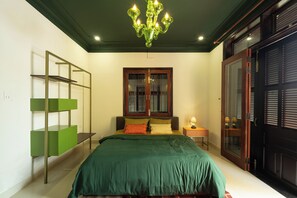 ห้องเอ็กเซกคิวทีฟ, วิวสระว่ายน้ำ | 1 ห้องนอน, ตู้นิรภัยในห้องพัก, ห้องพักตกแต่งอย่างมีเอกลักษณ์