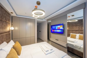Minibar, chambres insonorisées, Wi-Fi gratuit, draps fournis