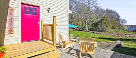 Entrée de l’hébergement