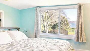 Premium bedding, individually decorated, individually furnished