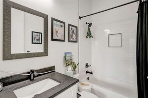 Shower, hair dryer