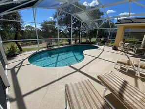 Pool - Golf Course Views, South Facing Pool Villa (Haines City)