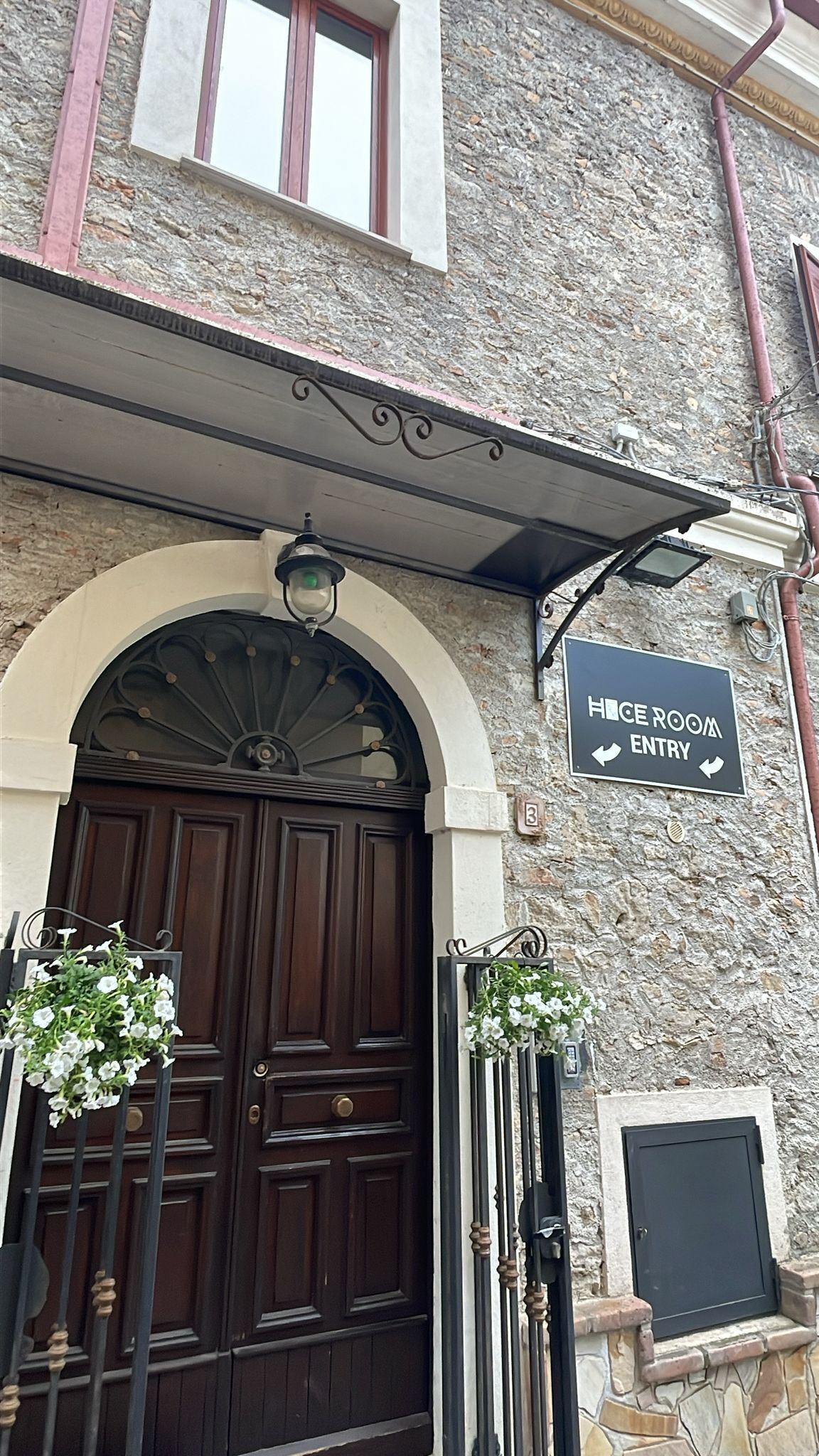 Fachada de la propiedad