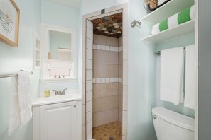 Shower - First Floor King Suite (101) (Oceanside)