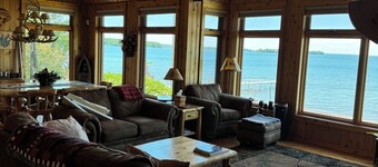 Leech Lake - Beach campfire sunsets and Prime Fishing and Swimming Getaway