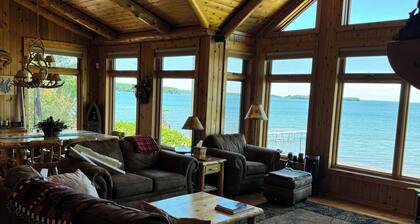 Leech Lake - Beach campfire sunsets and Prime Fishing and Swimming Getaway