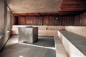 Salle de soins pour les couples, sauna, bain de vapeur, soins du corps