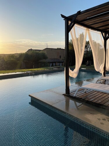 Masia Cal Mingo, paradise lost between vineyards and the sea, Barcelona Spain.  