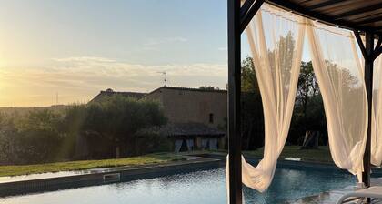 Masia Cal Mingo, paradise lost between vineyards and the sea, Barcelona Spain.