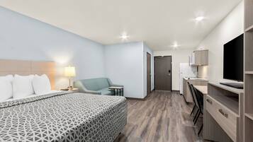 Standaard kamer, 1 kingsize bed, niet-roken | Individueel gemeubileerd, een bureau, beddengoed