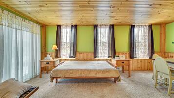 1 chambre, bureau, Wi-Fi, literie fournie