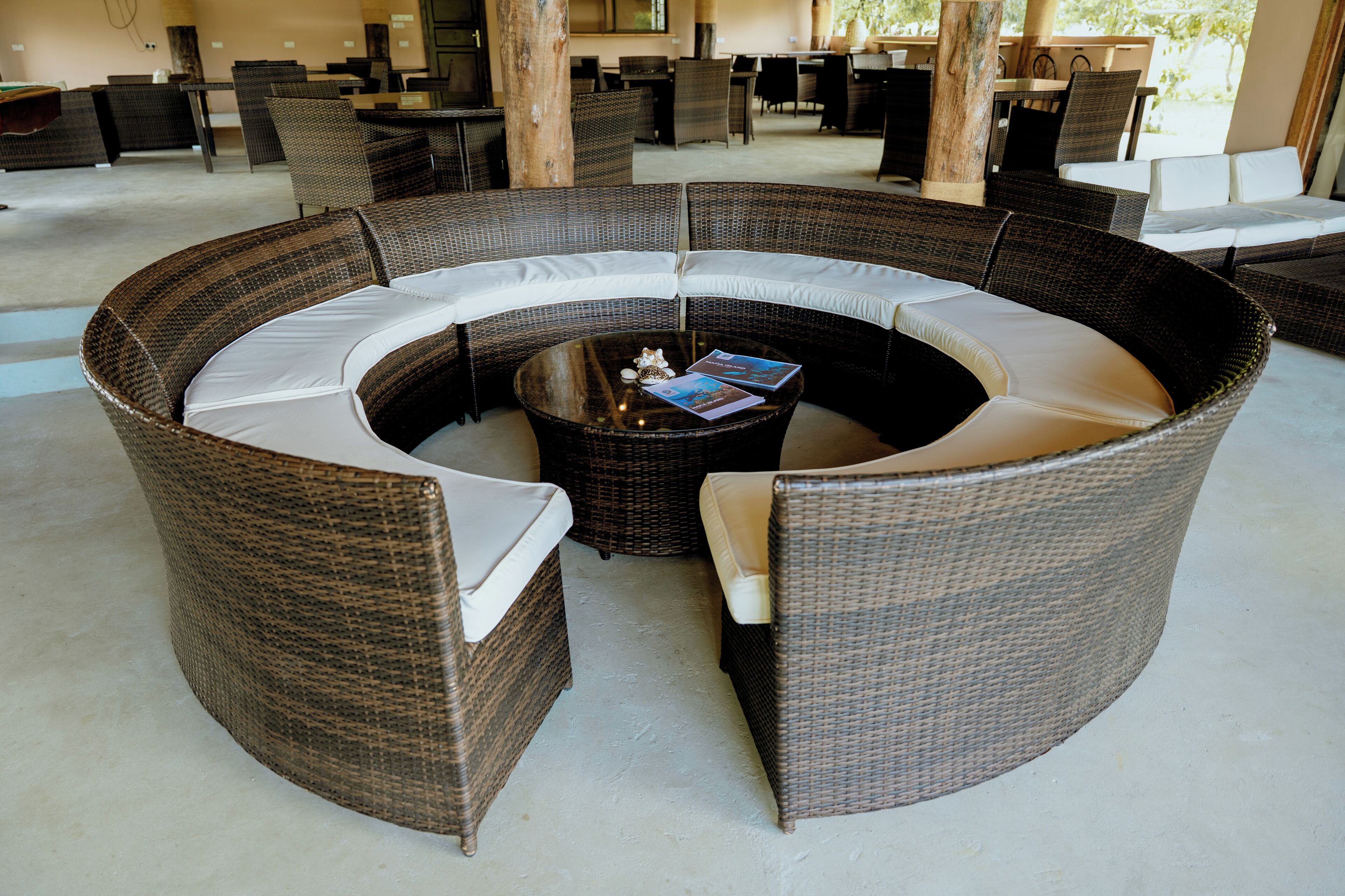 บริเวณนั่งเล่นที่ล็อบบี้