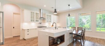 New 4bdr in Gated Comm + HUGE Summer Kitchen Area