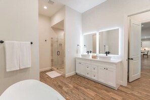Shower - New 4bdr in Gated Comm + HUGE Summer Kitchen Area (Tomball)