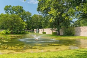 Property grounds - New 4bdr in Gated Comm + HUGE Summer Kitchen Area (Tomball)