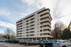 A szálláshely homlokzata