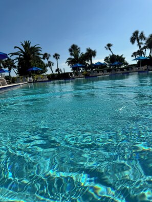 Außenpool, beheizter Pool