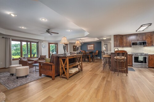 Private Lower Level Rental on Bear Trap Lake 4 Beds 2 Baths on 6 Acres