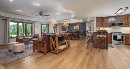 Private Lower Level Rental on Bear Trap Lake 4 Beds 2 Baths on 6 Acres