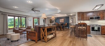 Private Lower Level Rental on Bear Trap Lake 4 Beds 2 Baths on 6 Acres