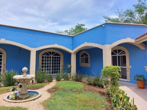 Apartemen Standar, pemandangan kebun | Teras/patio