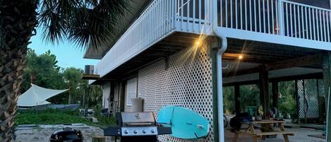 Restauration en plein air